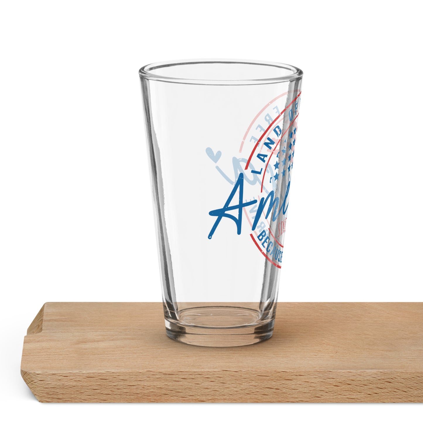 Shaker Pint Glass "America since 1776"