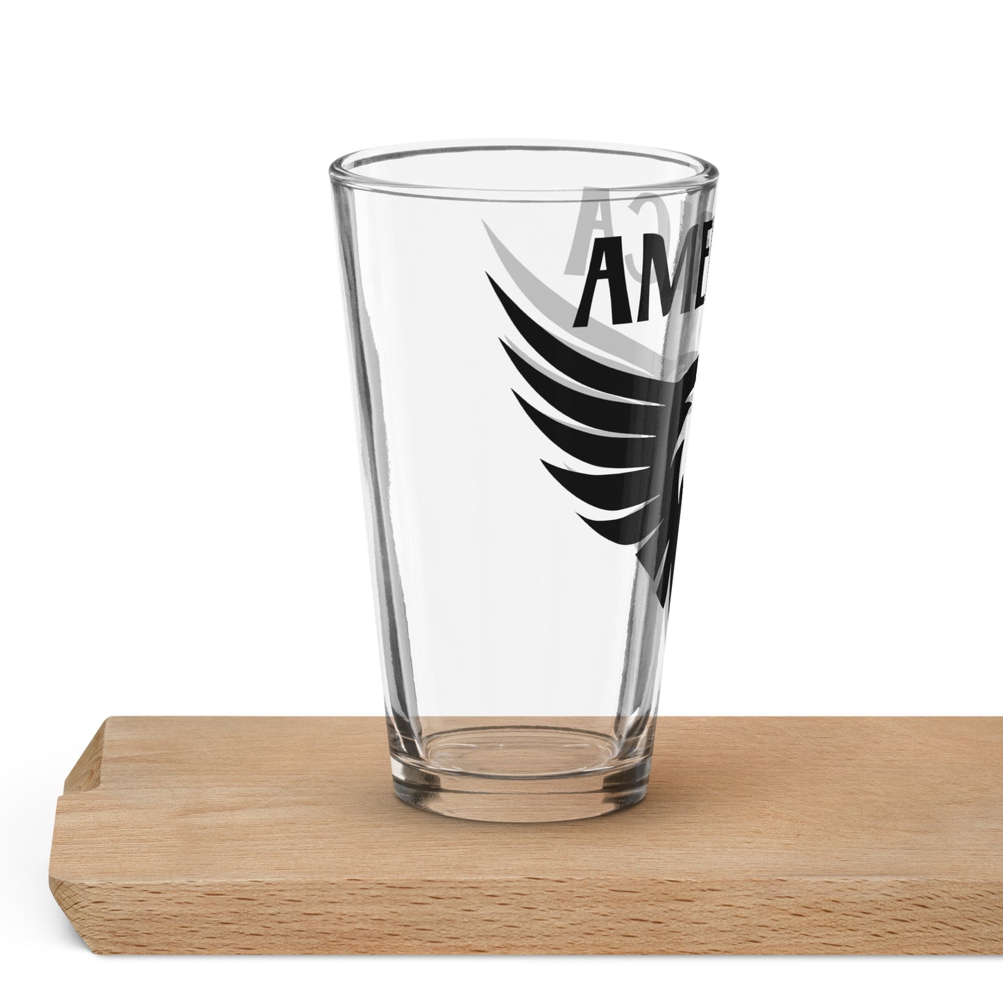 Shaker Pint Glass "America Eagle"