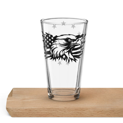 Shaker Pint Glass "1776 Eagle"