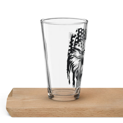 Shaker Pint Glass "USA Eagle"