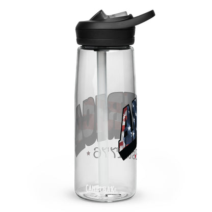 BPA-free Sports Water Bottle  "Americ Est. 1776"