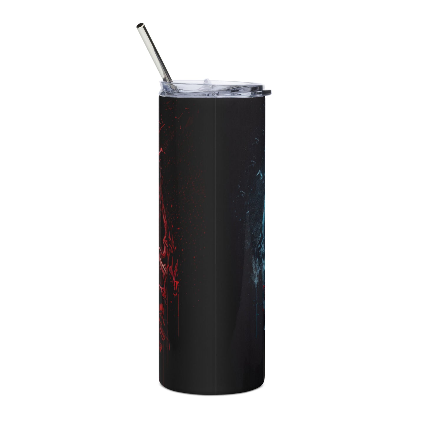 Patriotic Stainless-Steel Tumbler "American Skull" T810013