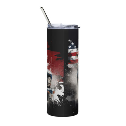 Patriotic Stainless-Steel Tumbler "American Oldtimers" T810015