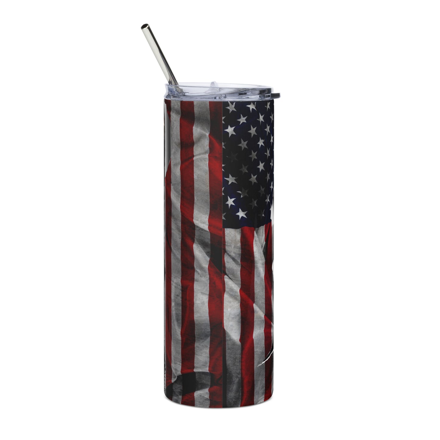 Patriotic Stainless-Steel Tumbler "Land of the Free" T810023