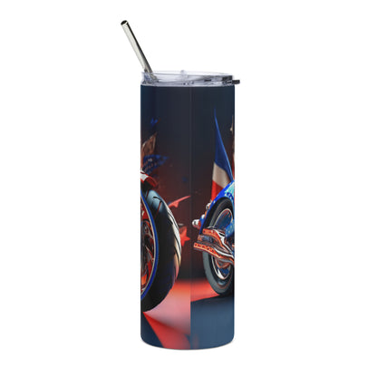 Patriotic Stainless-Steel Tumbler "American Biker" T810024