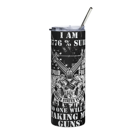 Patriotic Stainless-Steel Tumbler "1776% Sure" T810027