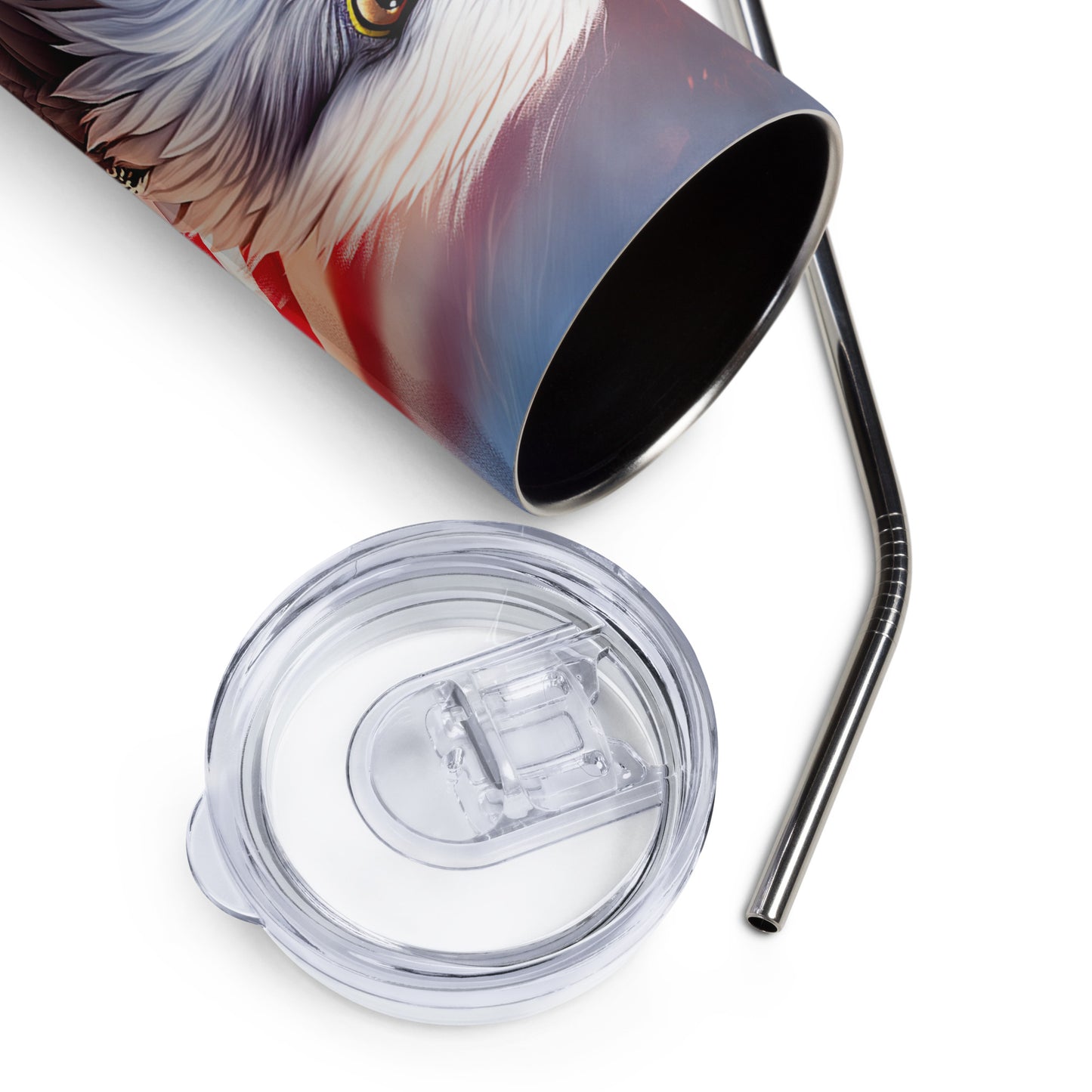 Patriotic Stainless-Steel Tumbler "American Eagle" T810026