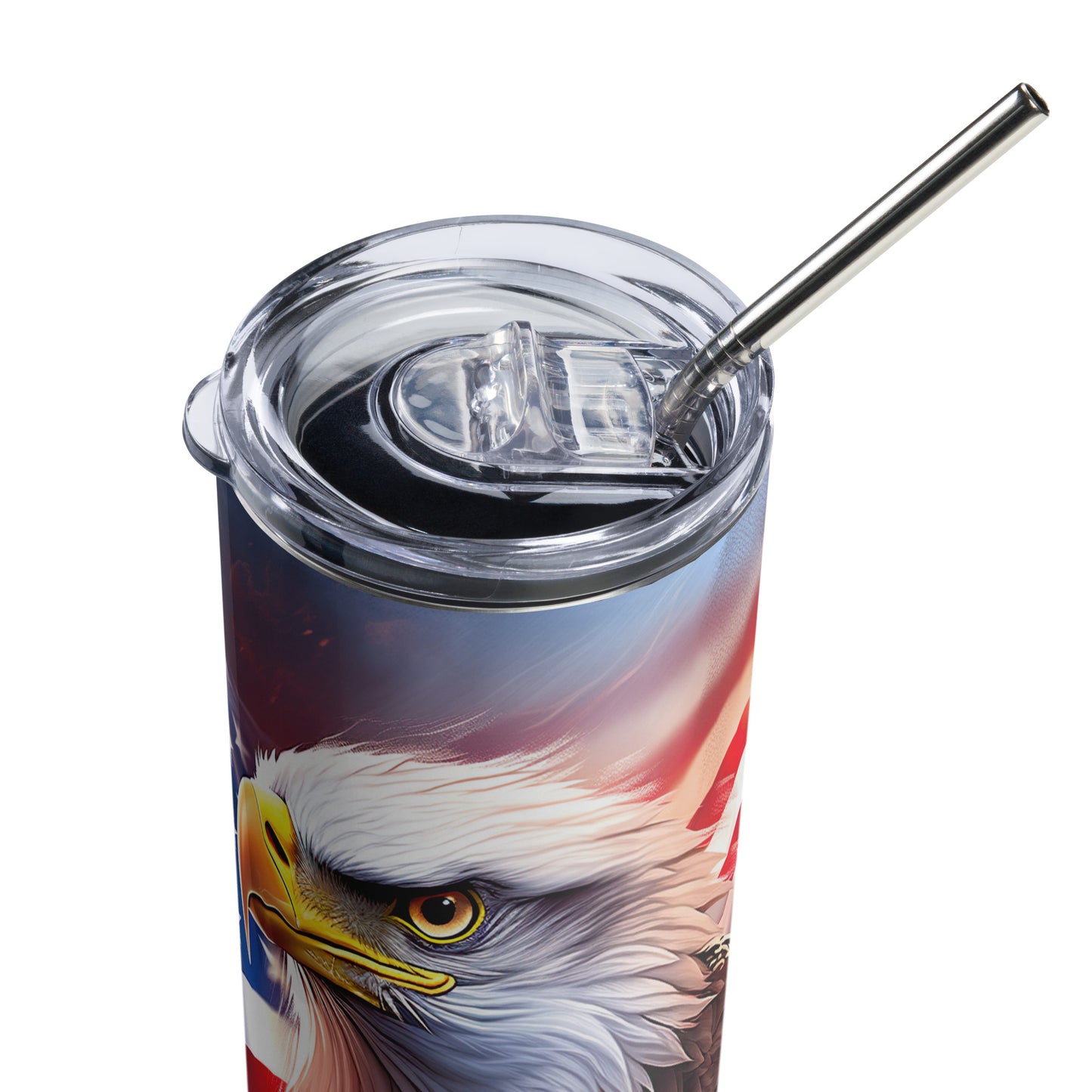 Patriotic Stainless-Steel Tumbler "American Eagle" T810026