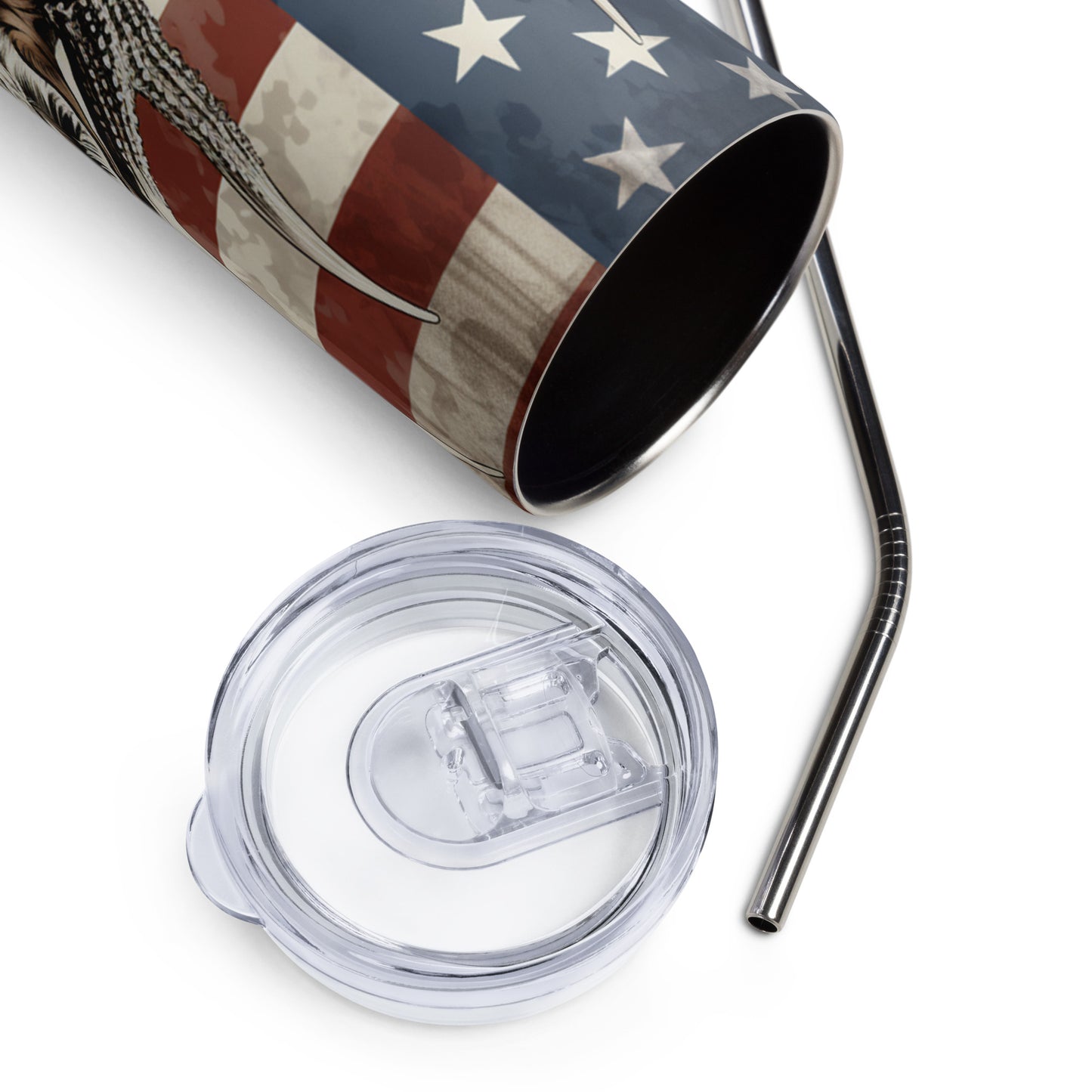 Patriotic Stainless-Steel Tumbler "American Hunter - Deer" T810005