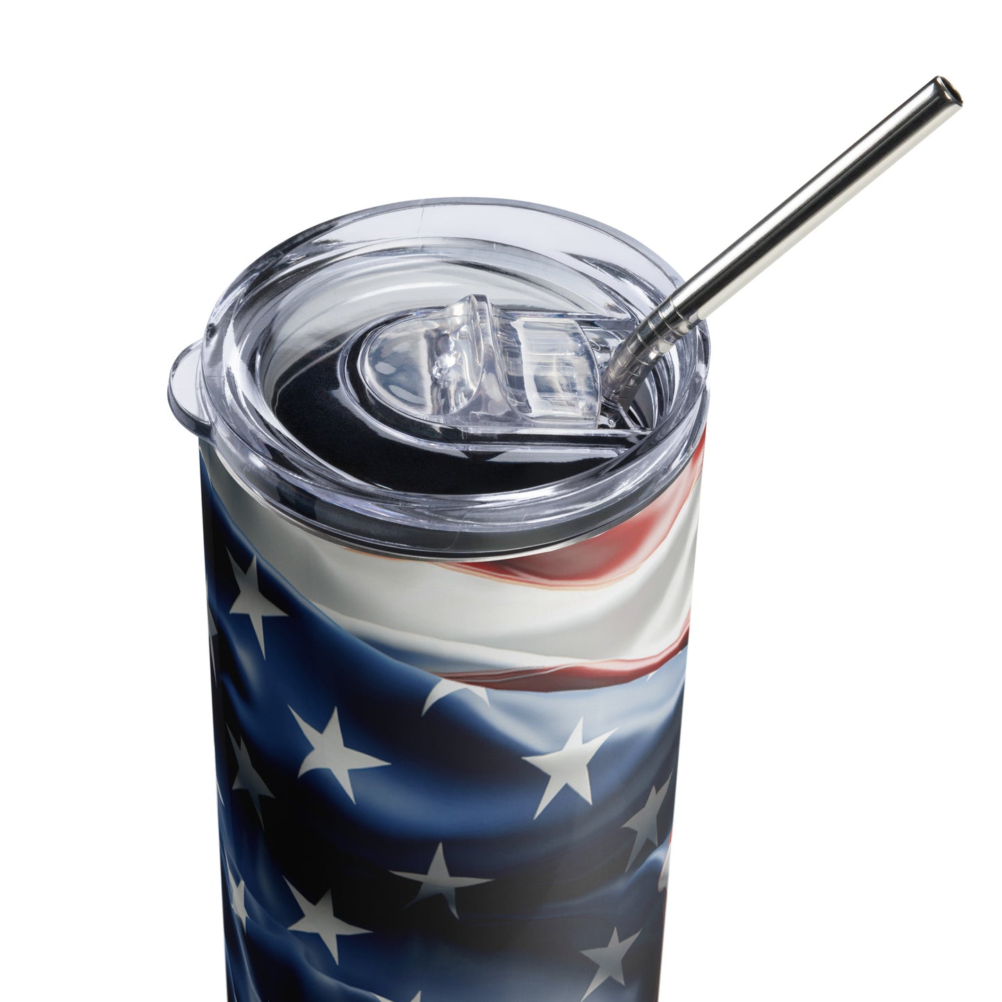 Patriotic Stainless-Steel Tumbler "American Flag" T810002