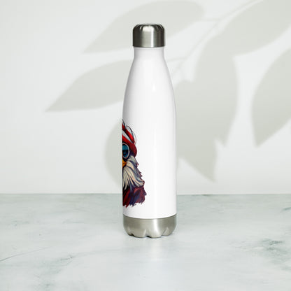 Patriotic Stainless Steel Water Bottle "Cool Eagle" W810002