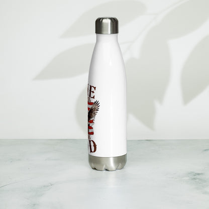 Patriotic Stainless Steel Water Bottle "One Nation under God" W810006