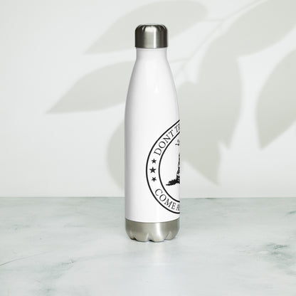 Patriotic Stainless Steel Water Bottle "Don't Tread On Me" W810005