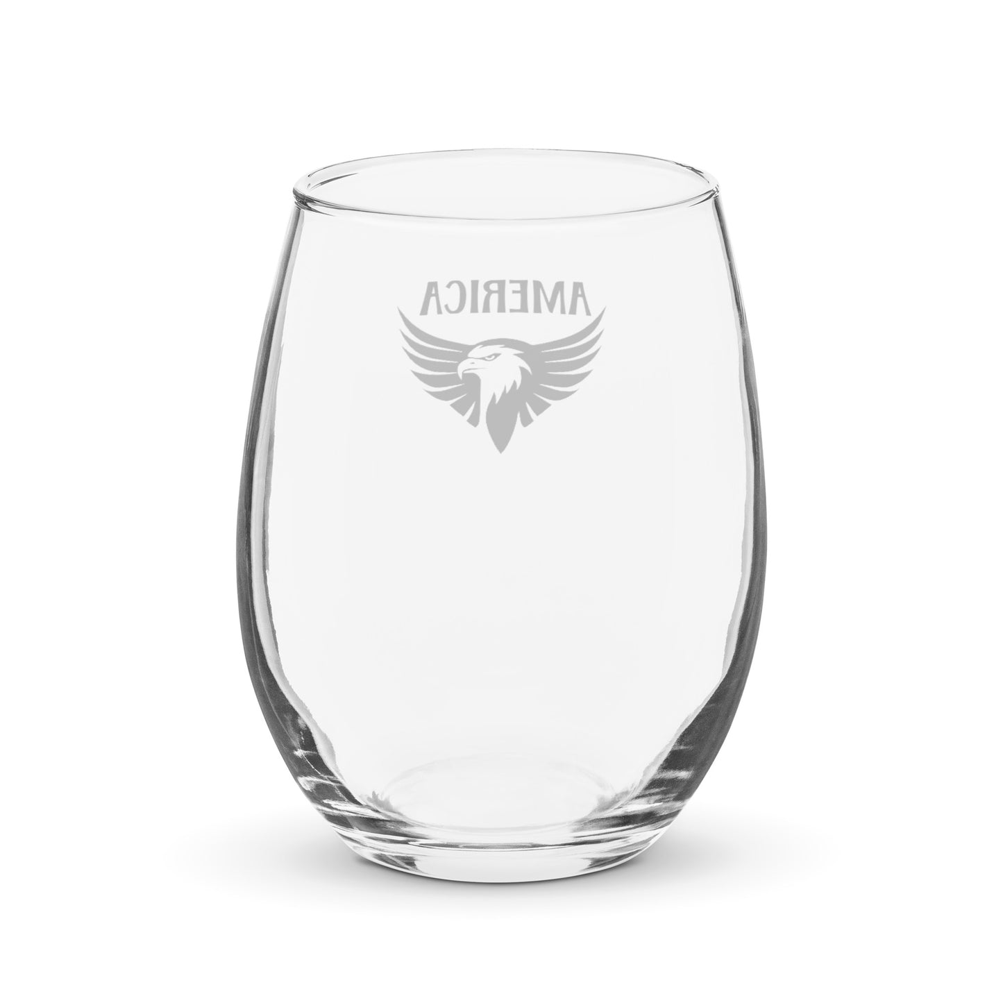 Patriotic Wine Glass "America Eagle" G820001