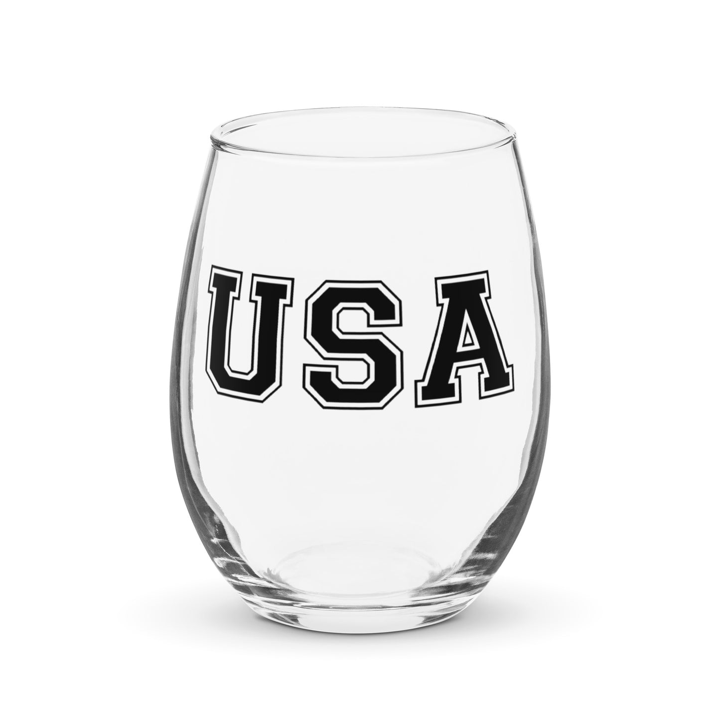 Patriotic Wine Glass "USA" G820004