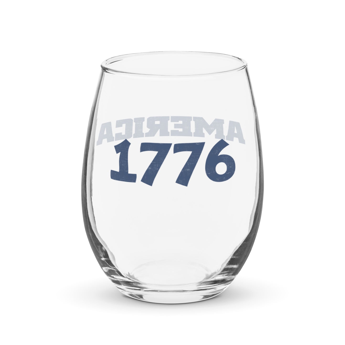 Patriotic Wine Glass "America 1776" G820002