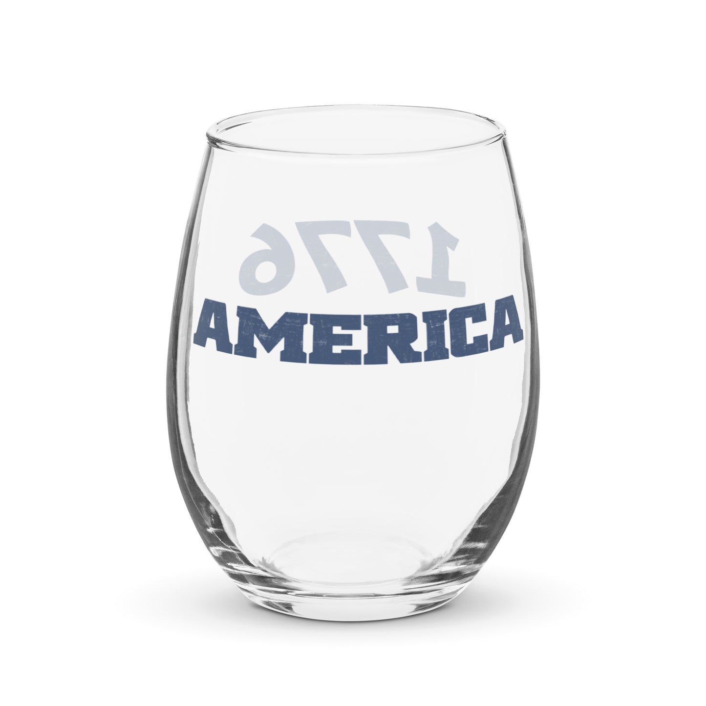 Patriotic Wine Glass "America 1776" G820002