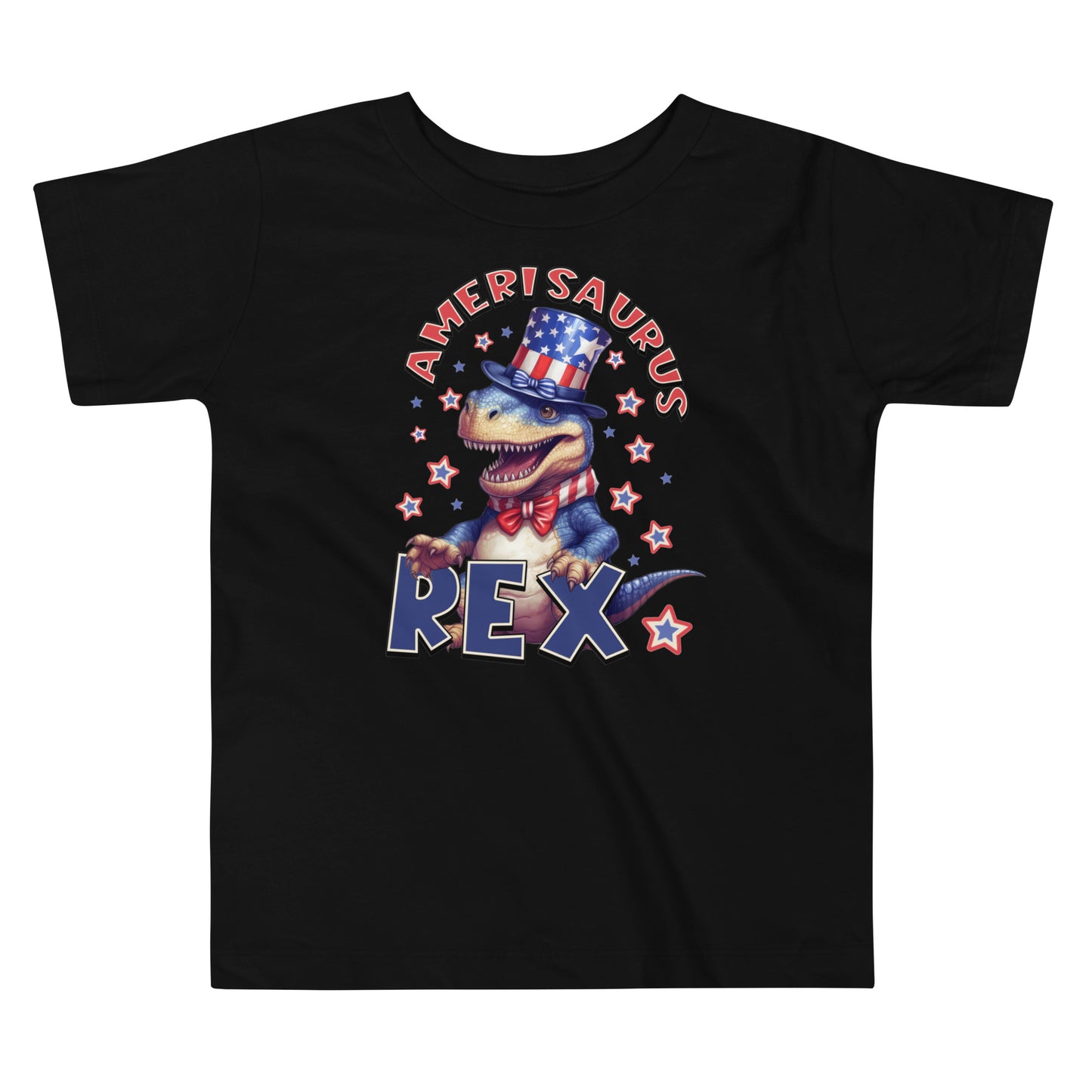 Patriotic T-Shirt for Toddlers "Amerisaurus Rex" TS310007