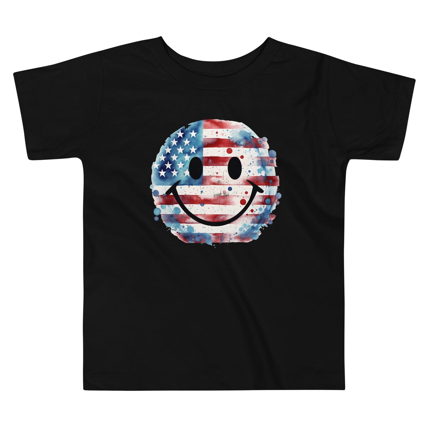 Patriotic T-Shirt for Toddlers "Smile America" TS310019