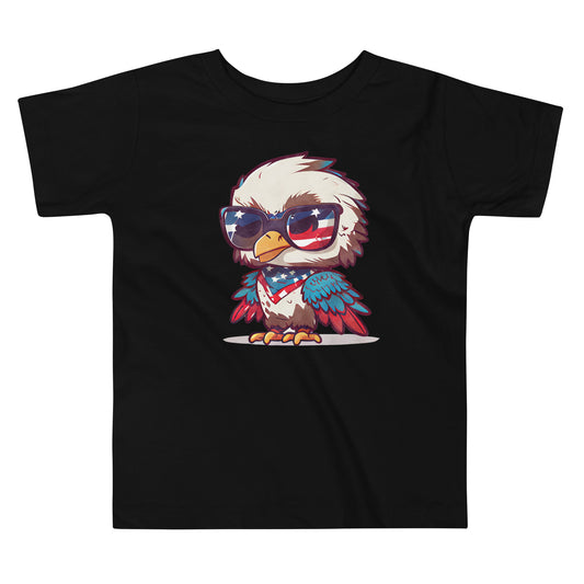 Patriotic T-Shirt for Toddlers "Cute Eagle" TS310030