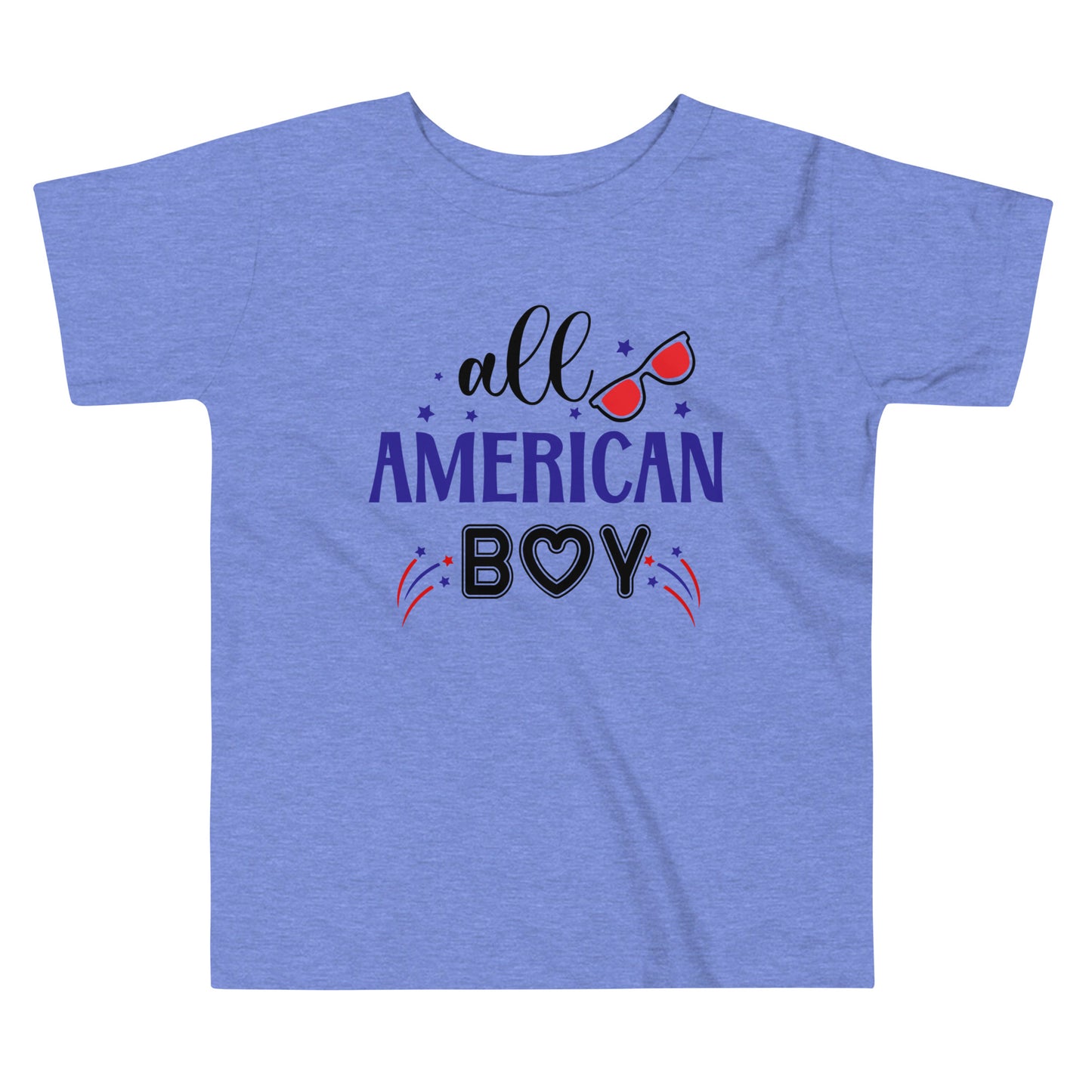 Patriotic T-Shirt for Toddlers "all American Boy" TS310004