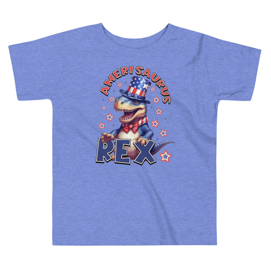 Patriotic T-Shirt for Toddlers "Amerisaurus Rex" TS310007