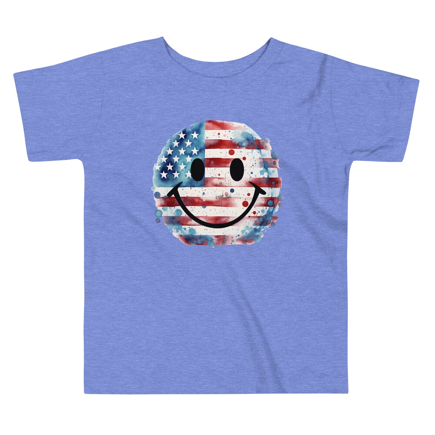 Patriotic T-Shirt for Toddlers "Smile America" TS310019