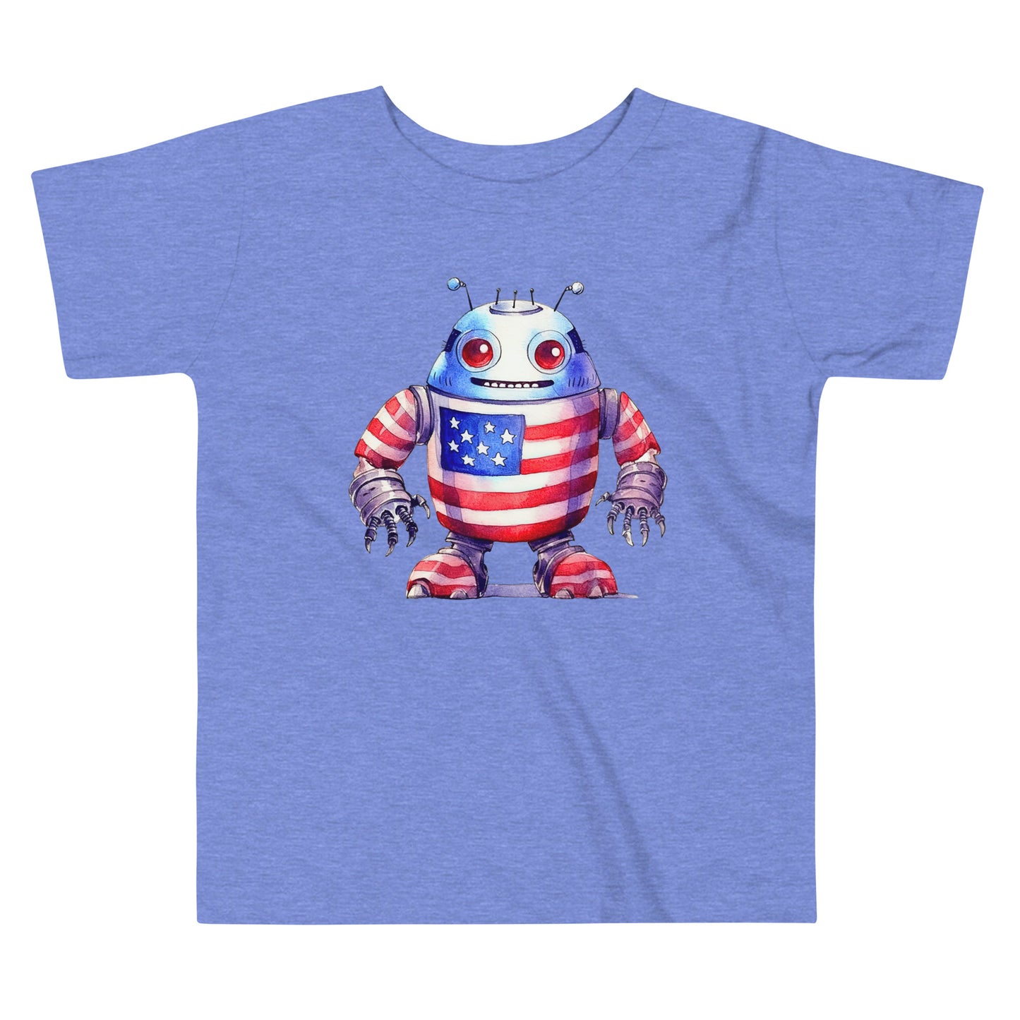 Patriotic T-Shirt for Toddlers "Robot" TS310022