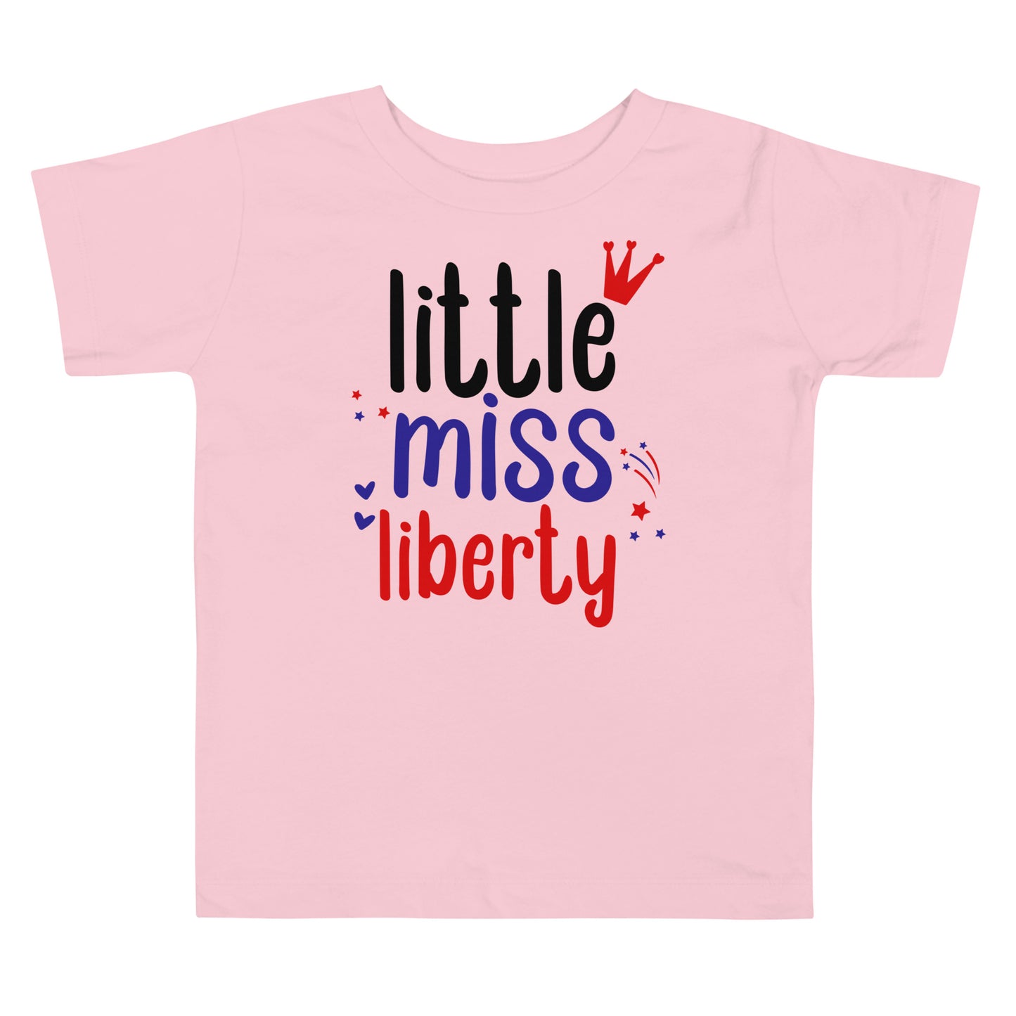 Patriotic T-Shirt for Toddlers "little Miss Liberty" TS310003