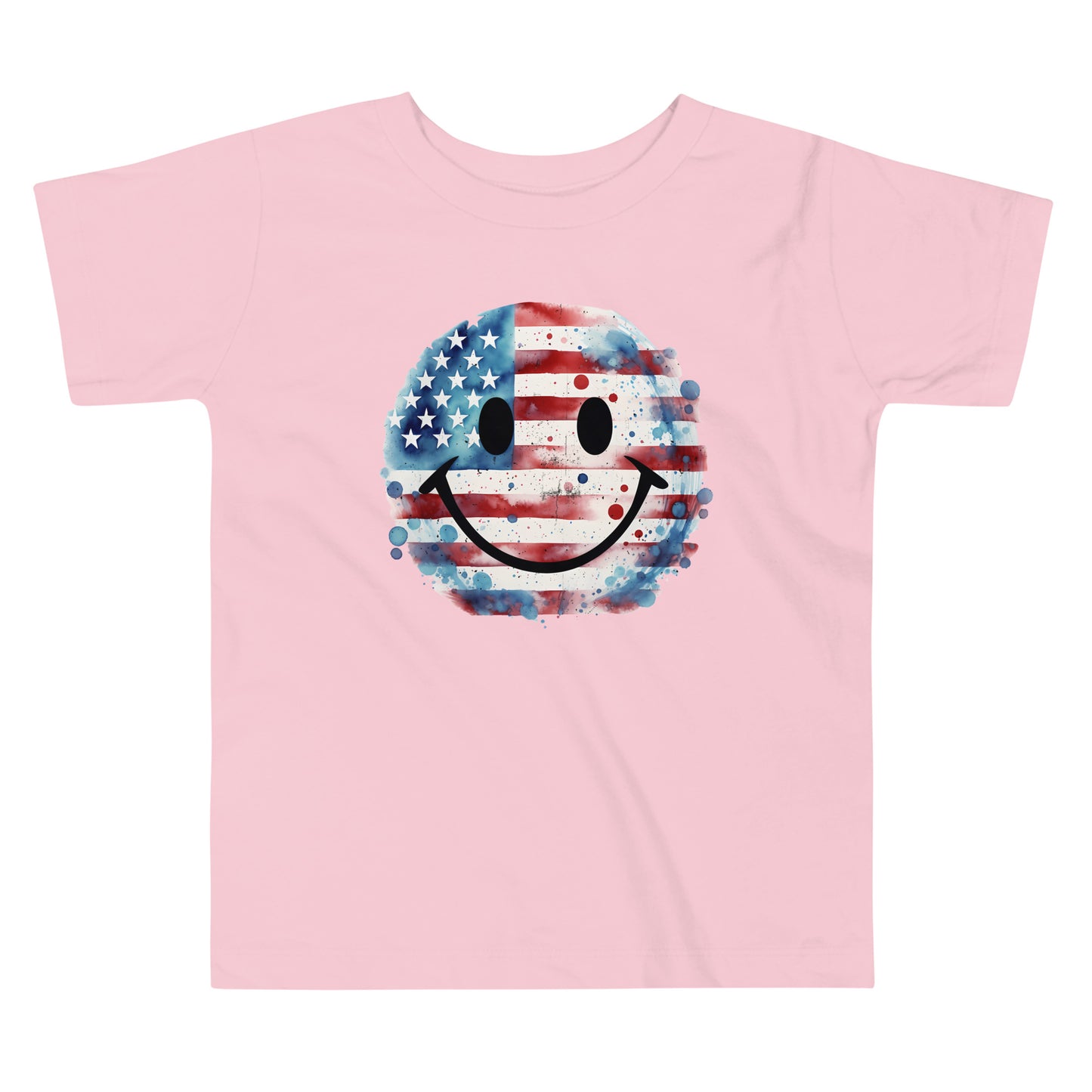 Patriotic T-Shirt for Toddlers "Smile America" TS310019