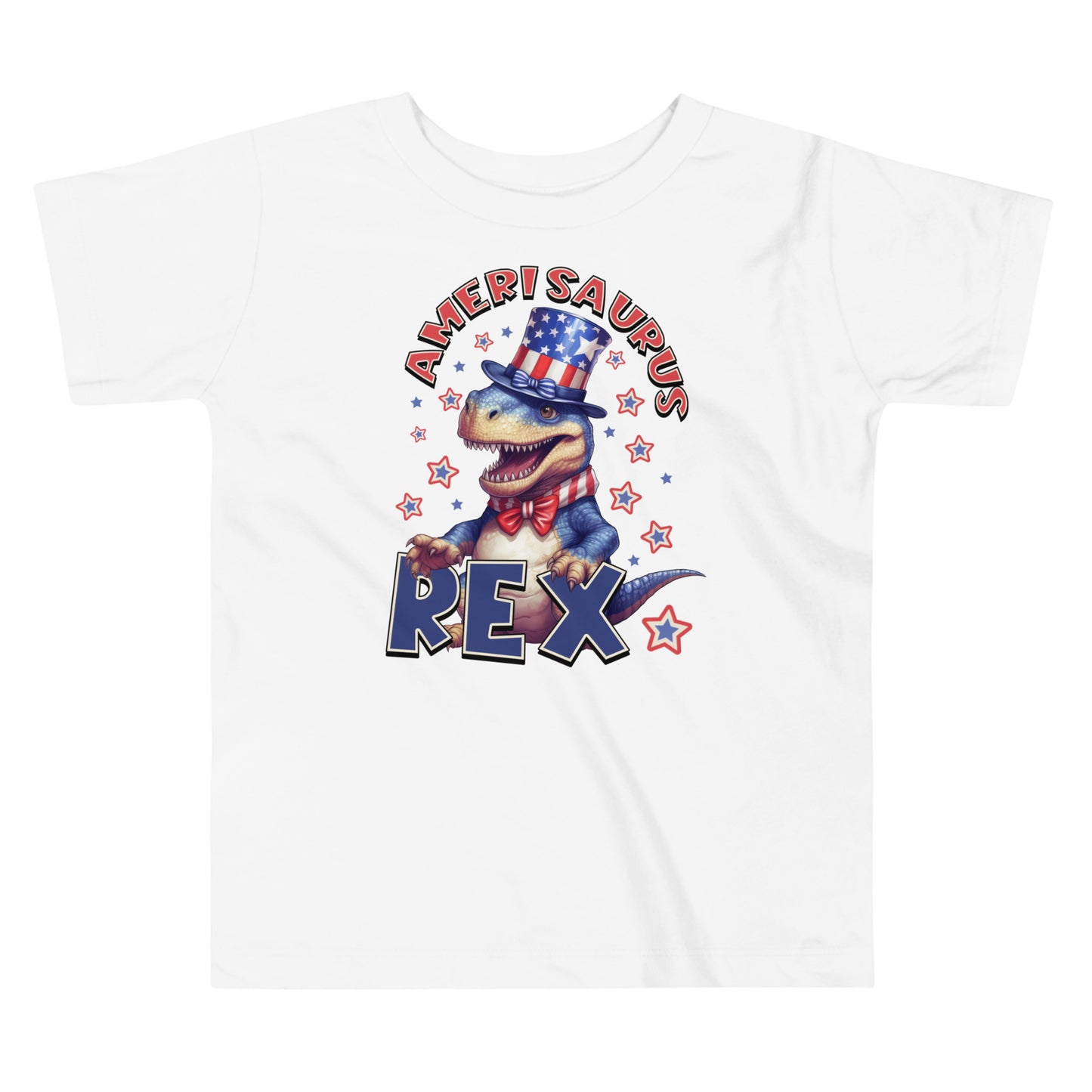 Patriotic T-Shirt for Toddlers "Amerisaurus Rex" TS310007