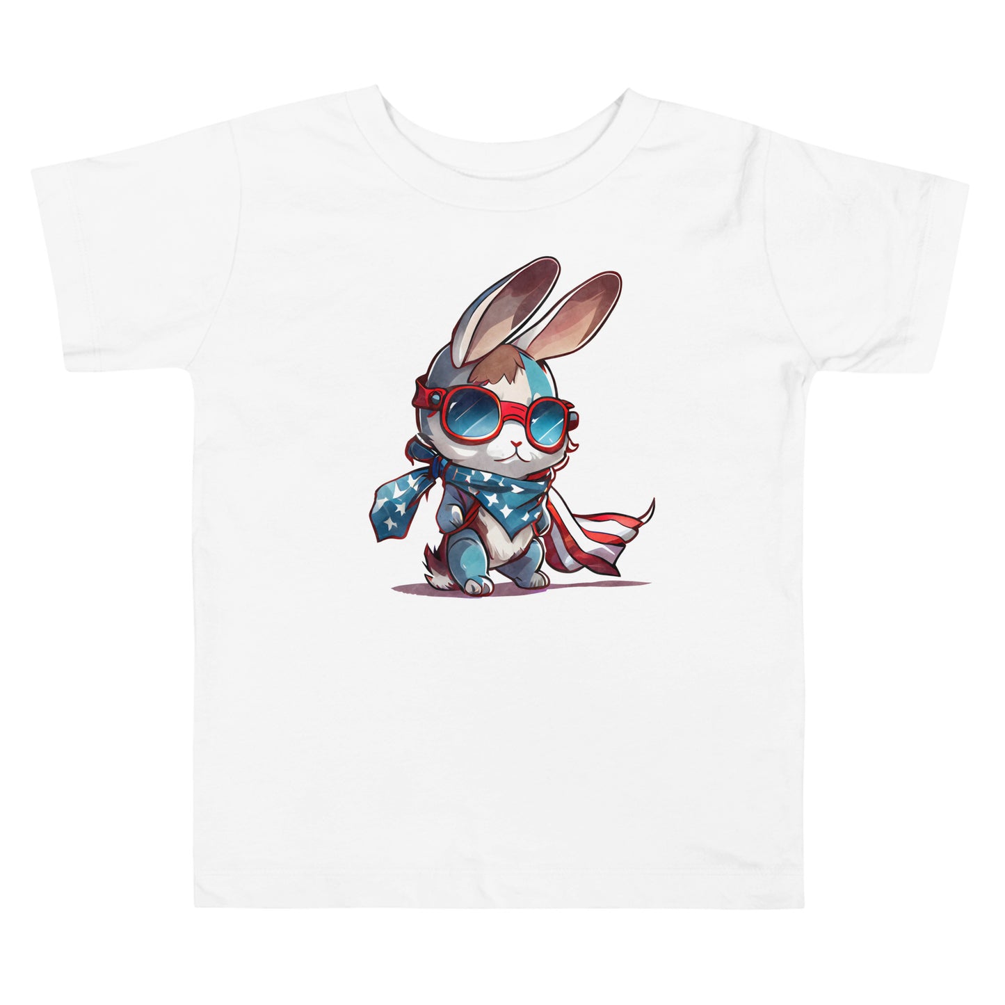 Patriotic T-Shirt for Toddlers "Patriotic Bunny" TS310008