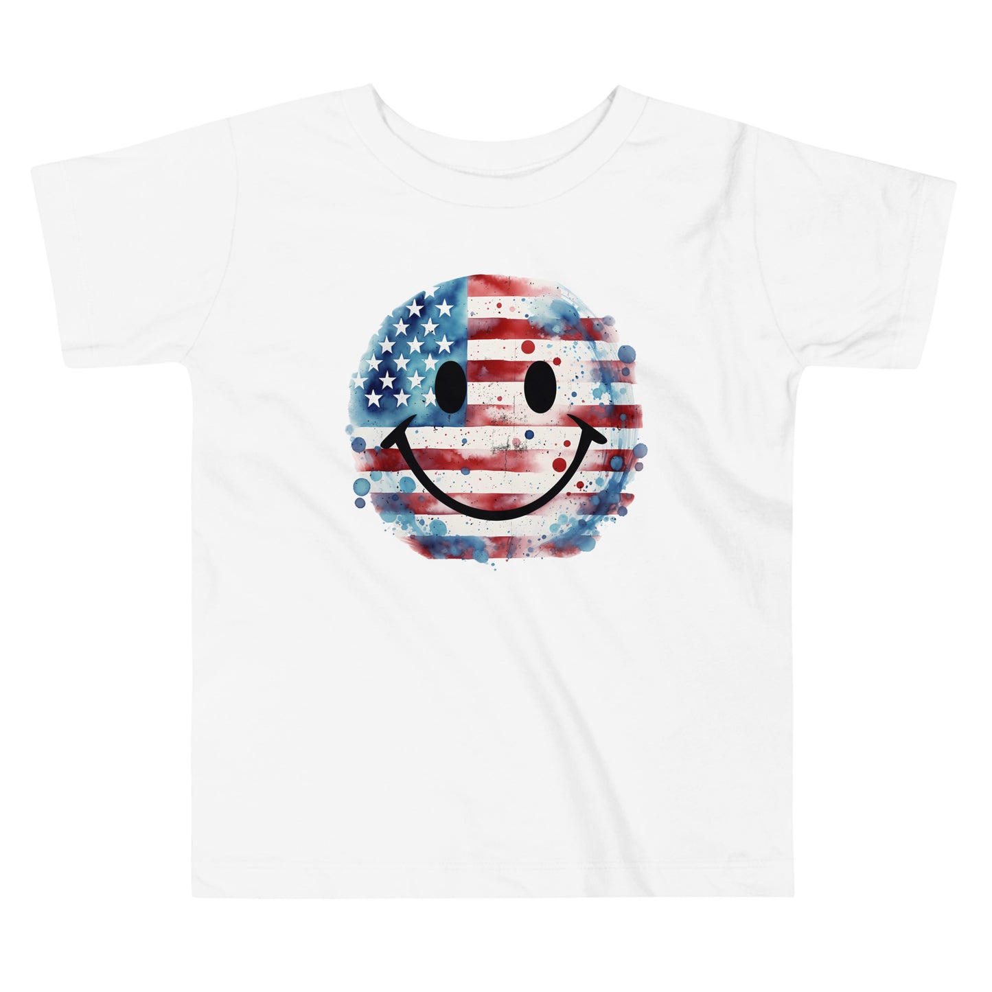 Patriotic T-Shirt for Toddlers "Smile America" TS310019