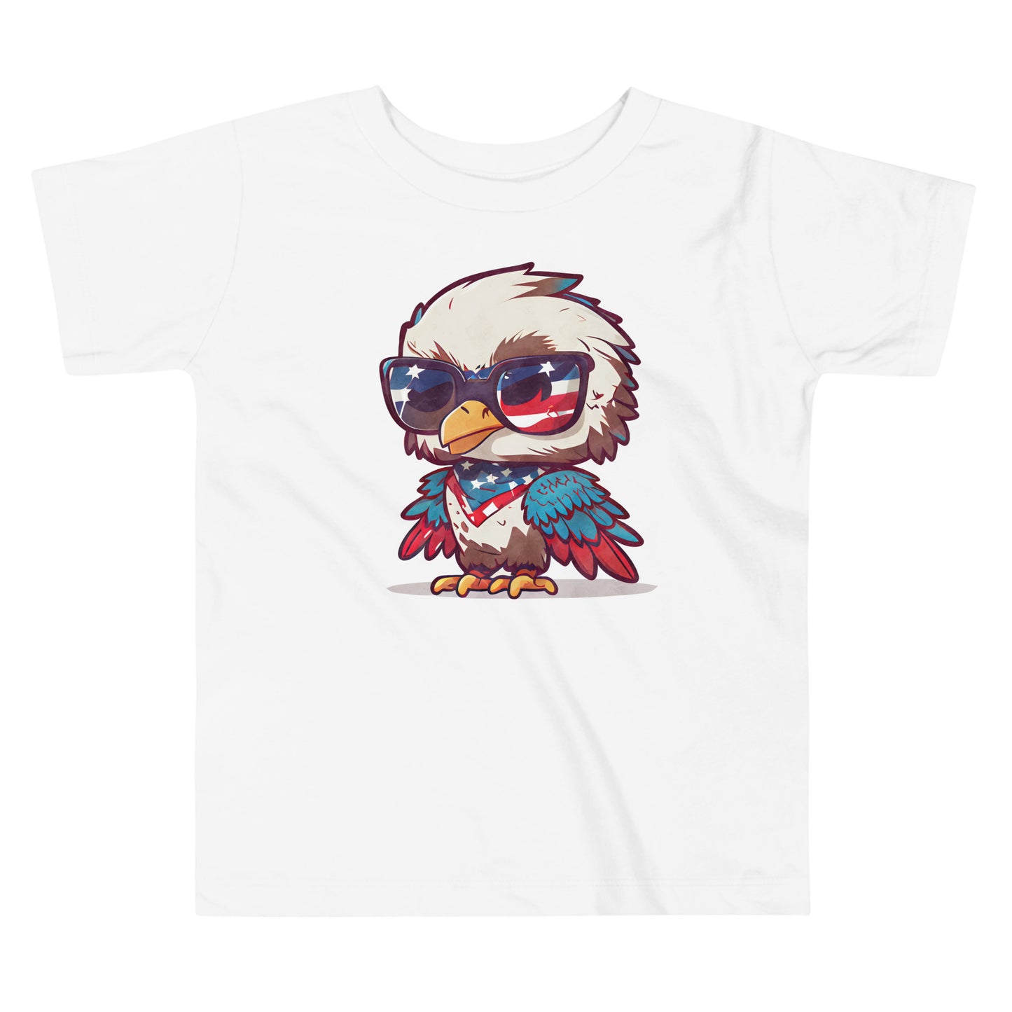 Patriotic T-Shirt for Toddlers "Cute Eagle" TS310030