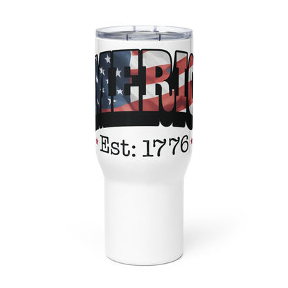 Patriotic Travel Mug "America Est: 1776" T820001