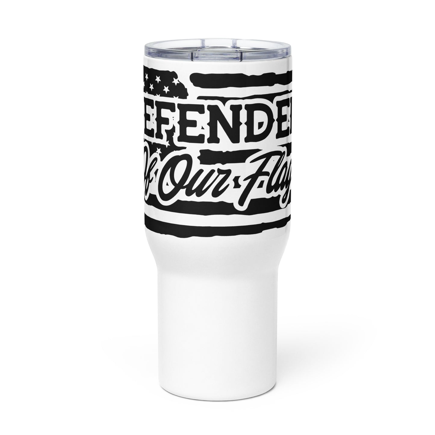 Patriotic Travel Mug "Defender of Our Flag" T820010