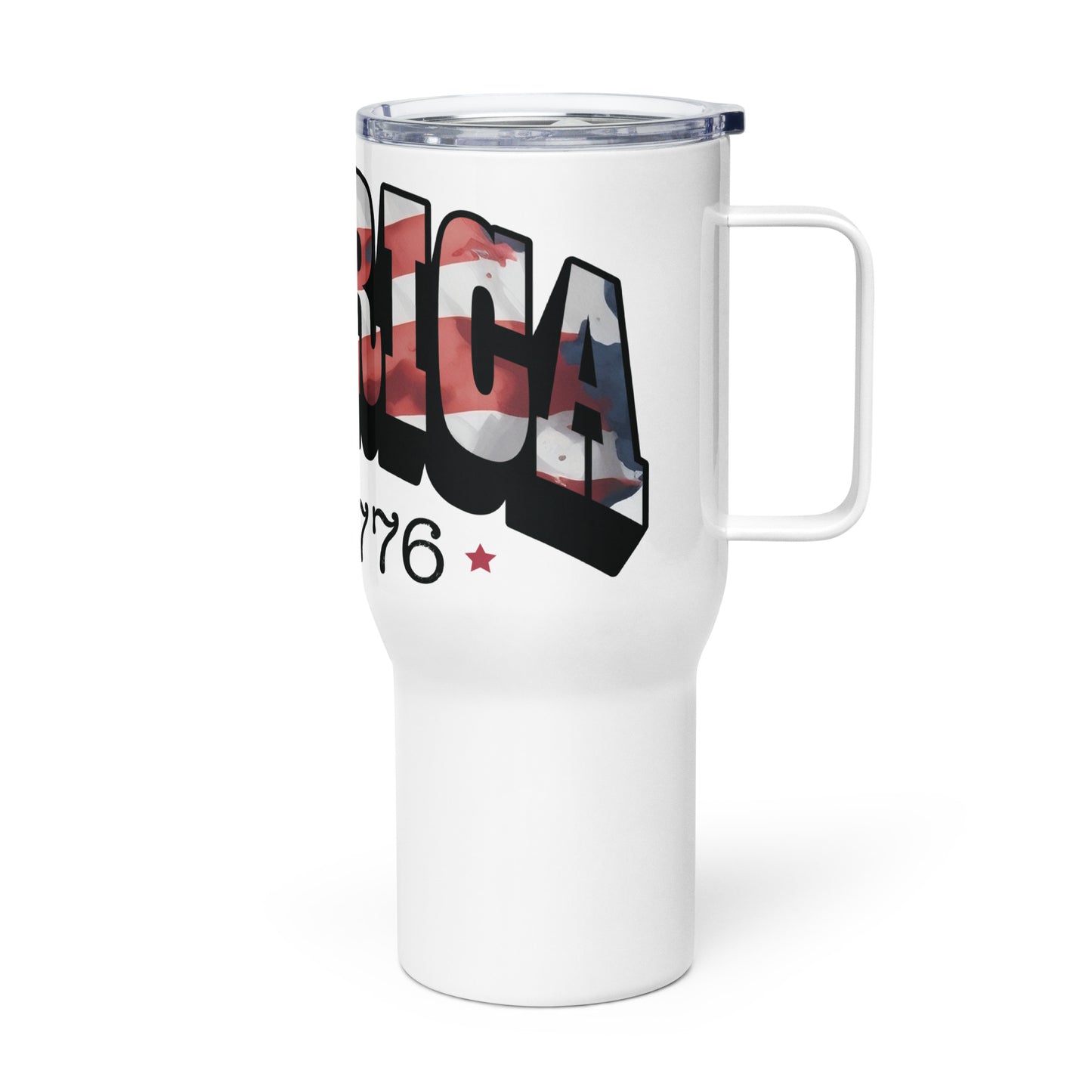 Patriotic Travel Mug "America Est: 1776" T820001