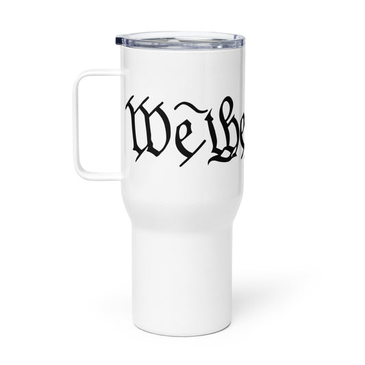 Patriotic Travel Mug "We The People" T820002