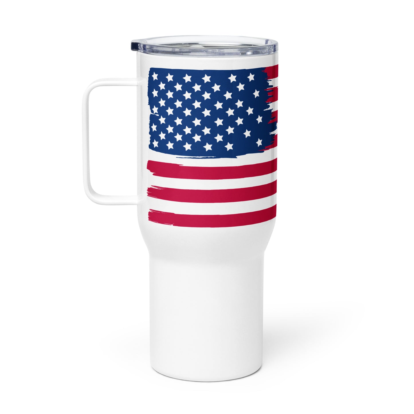 Patriotic Travel Mug "American Flag" T820005