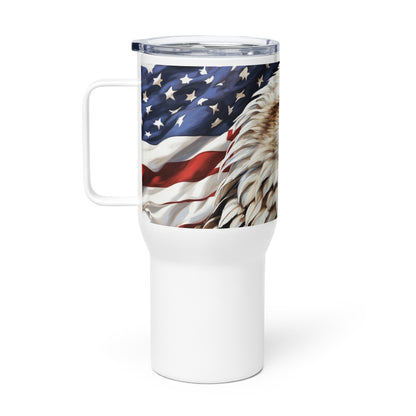 Patriotic Travel Mug "American Eagle" T820009