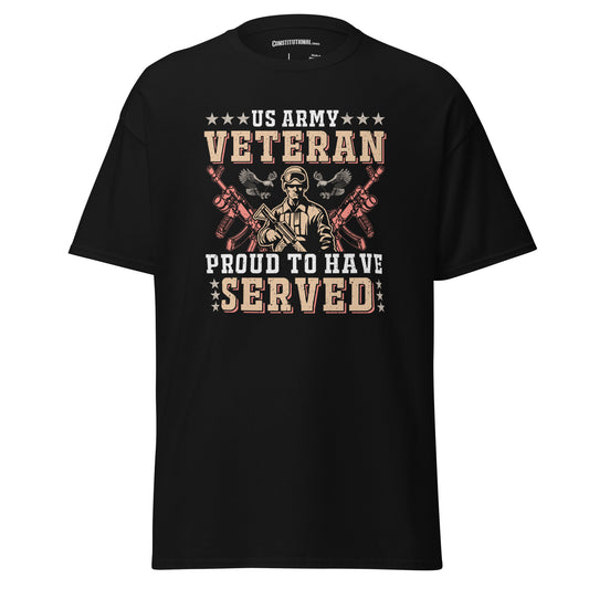 Men's T-Shirt "Proud to have Served"