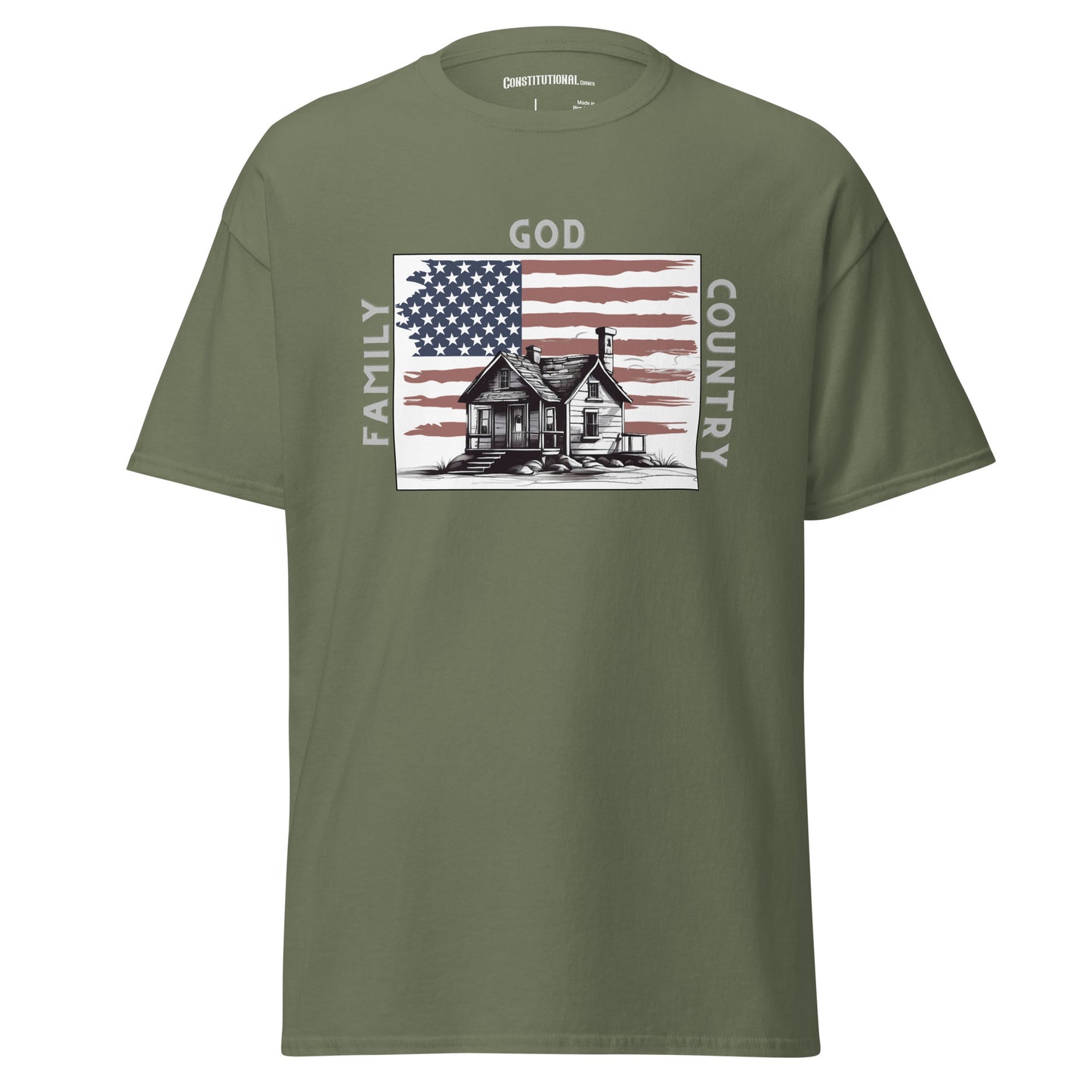 Men's T-Shirt "Family God Country"