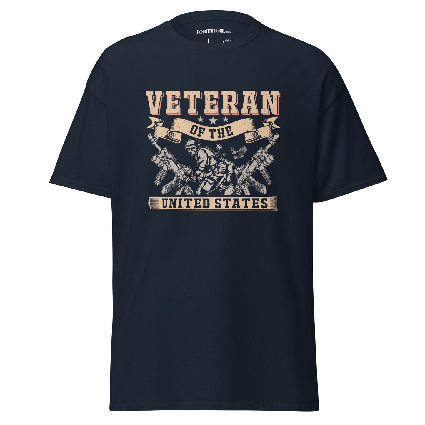 Men's T-Shirt "Veteran of the United States"