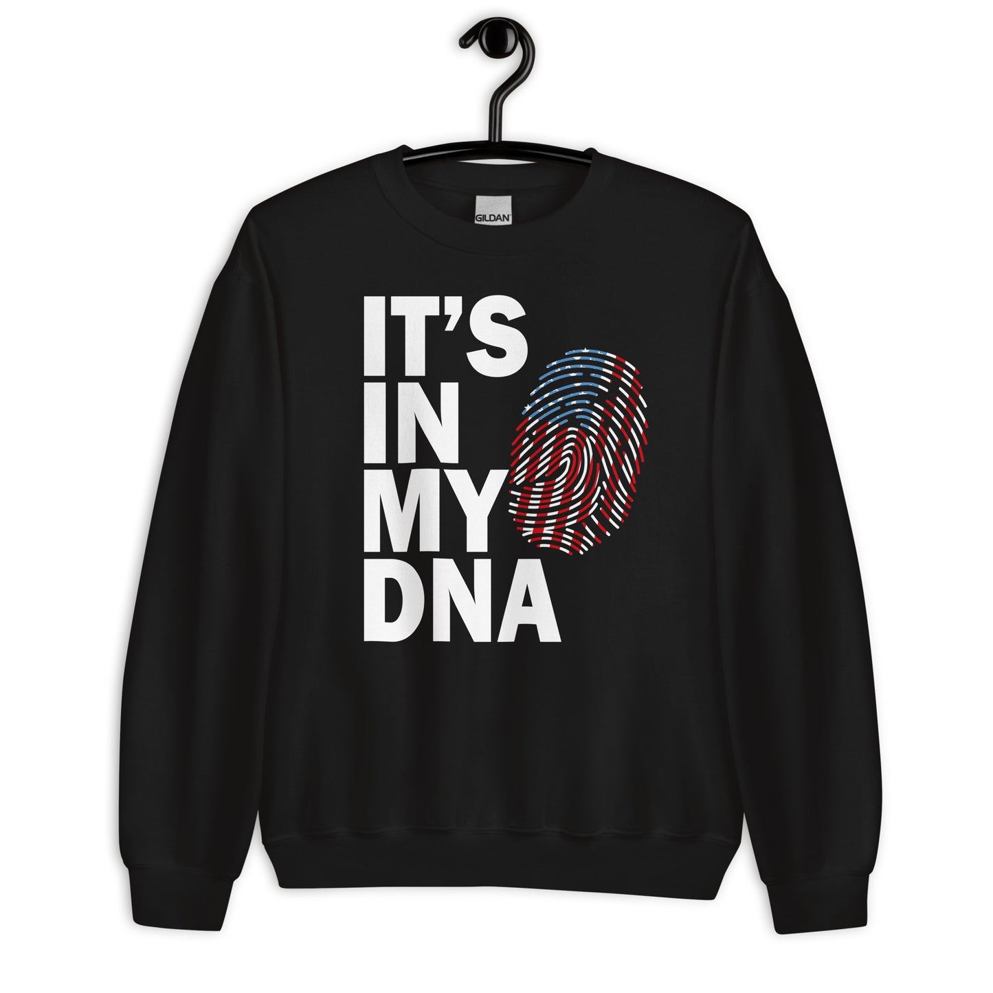 Patriotic Classic Fit Sweatshirt for Men "It's in my DNA" SS100028