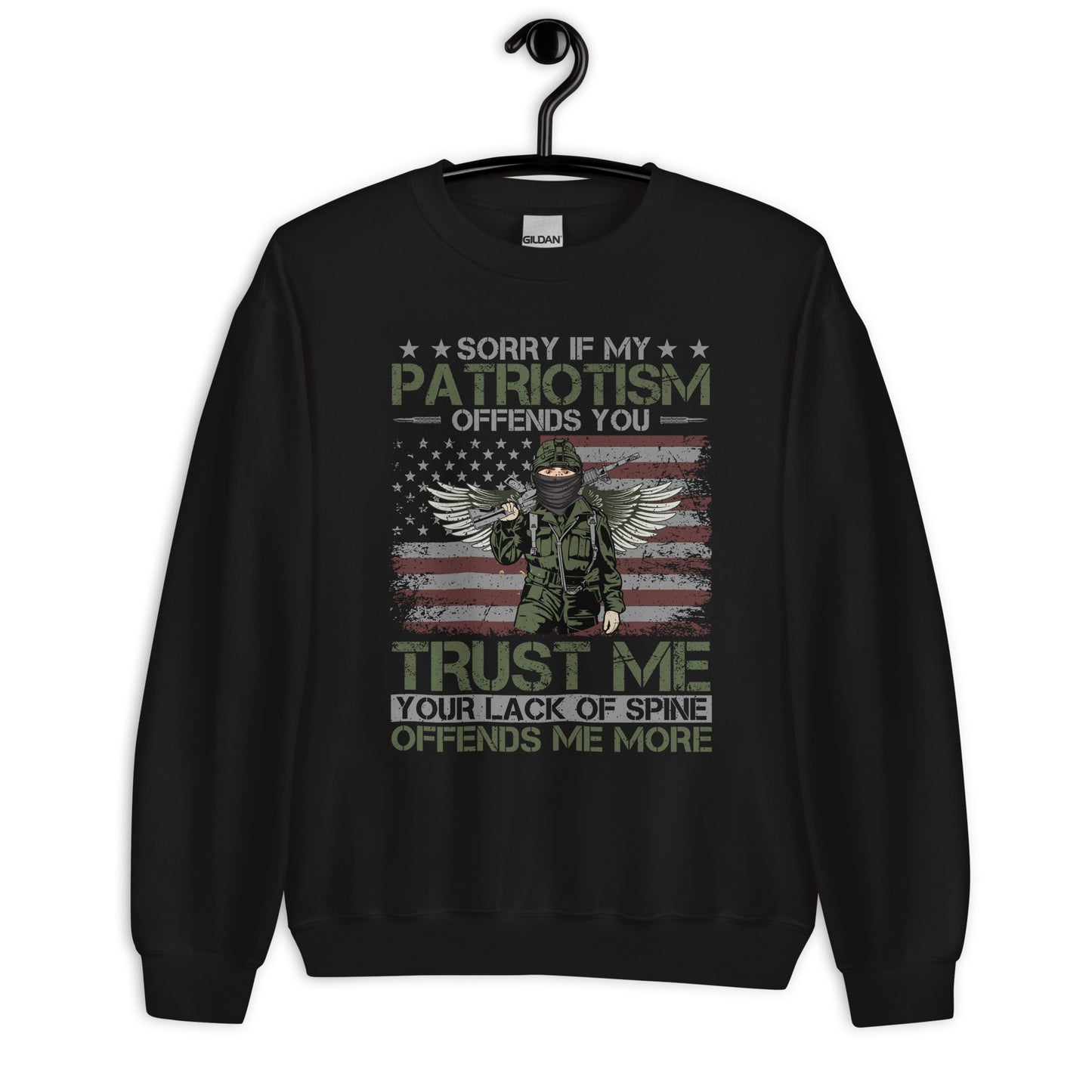 Patriotic Classic Fit Sweatshirt for Men "my Patriotism" SS100039