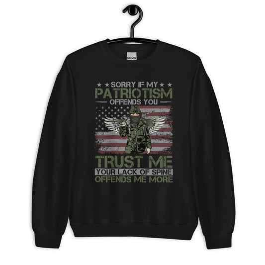 Patriotic Classic Fit Sweatshirt for Women "My Patriotism" SS200003