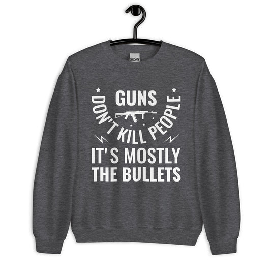 Patriotic Classic Fit Sweatshirt for Men "Guns don't kill People" SS100020