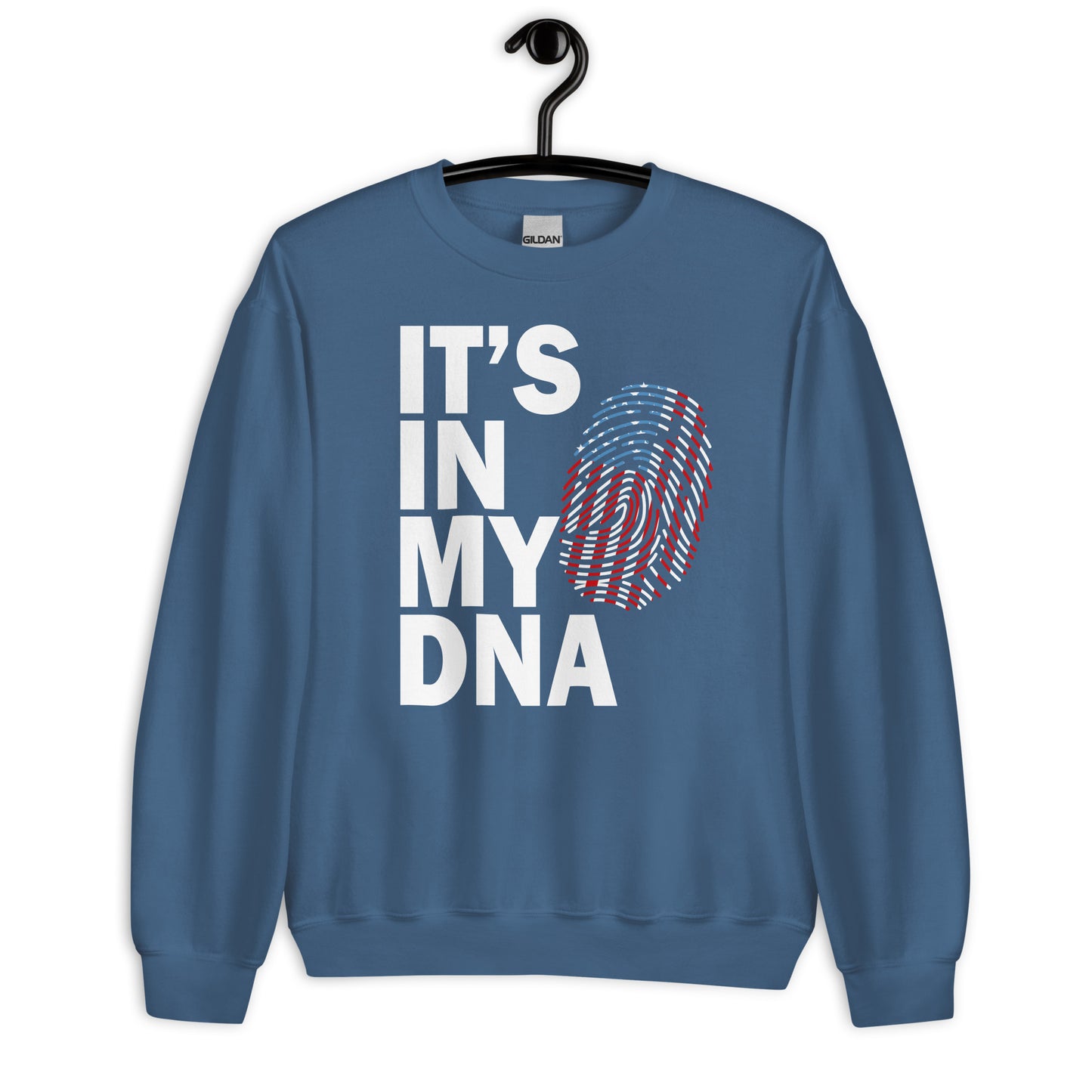 Patriotic Classic Fit Sweatshirt for Women "It's in my DNA" SS200029