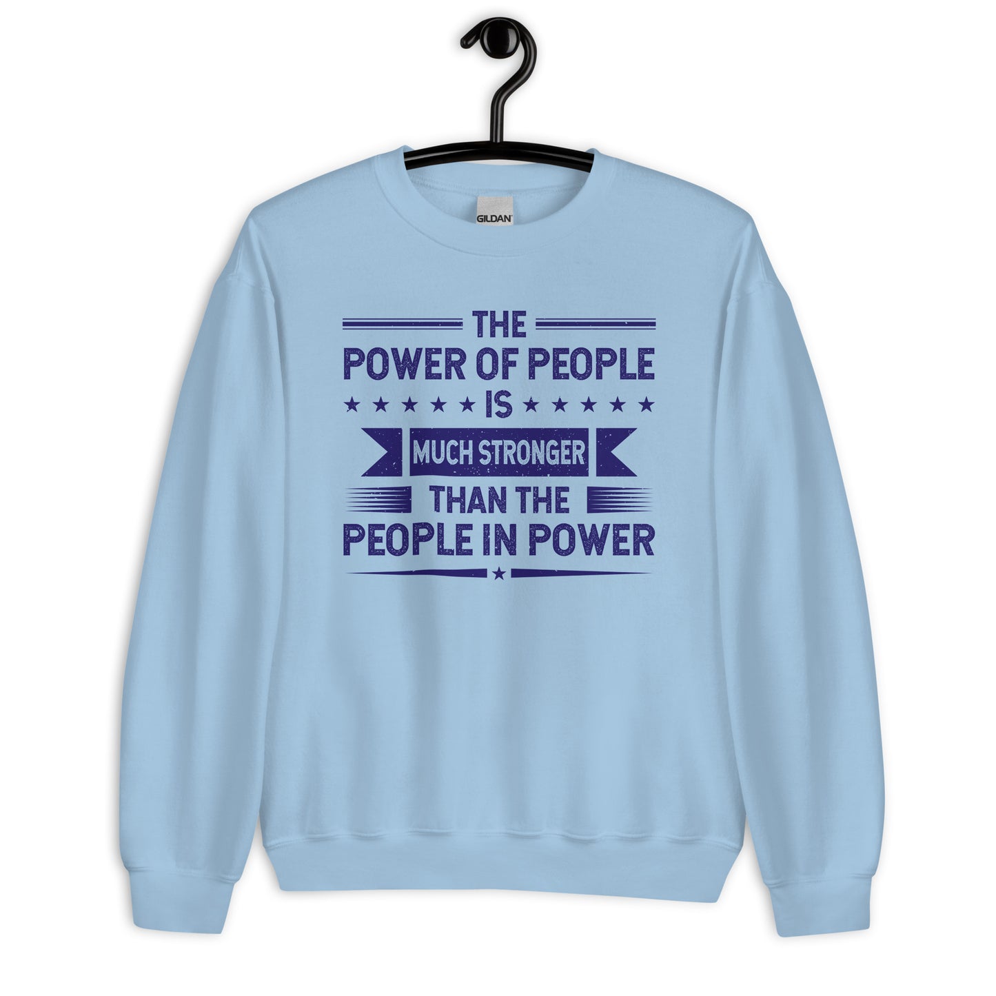 Patriotic Classic Fit Sweatshirt for Men "The Power of People" SS100038