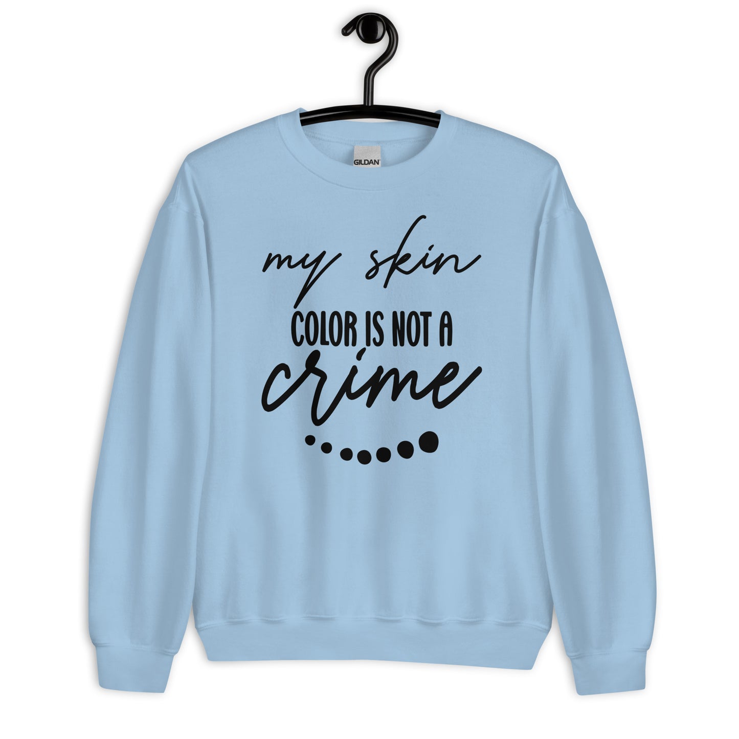 Patriotic Classic Fit Sweatshirt for Women "Not a Crime" SS200027